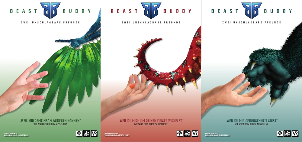 Beast Buddy – Kampagnenmotive · Diplomprojekt
