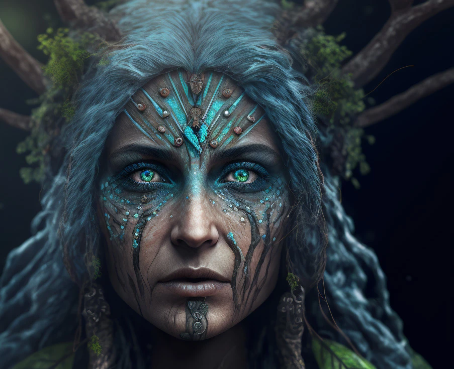 Fantasy Portrait – KI-Bildwelt · Midjourney