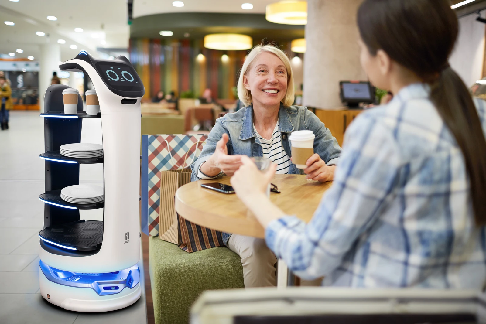 Service-Roboter – Marketingmotiv